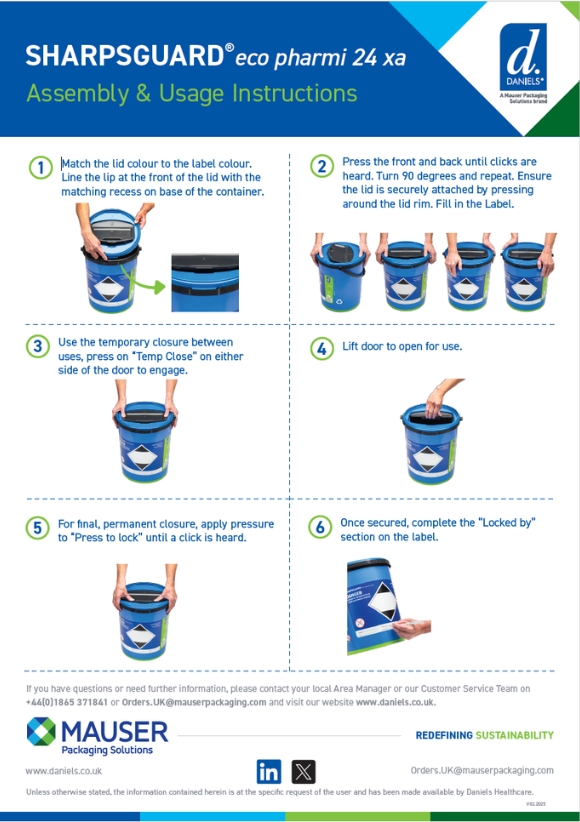 SHARPSGUARD® eco pharmi 24 XA assembly thumbnail
