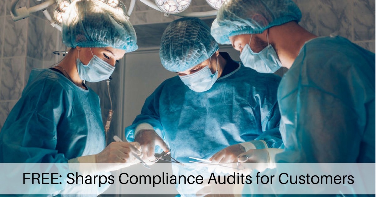 Sharps compliance audit in hospital environments Daniels Healthcare