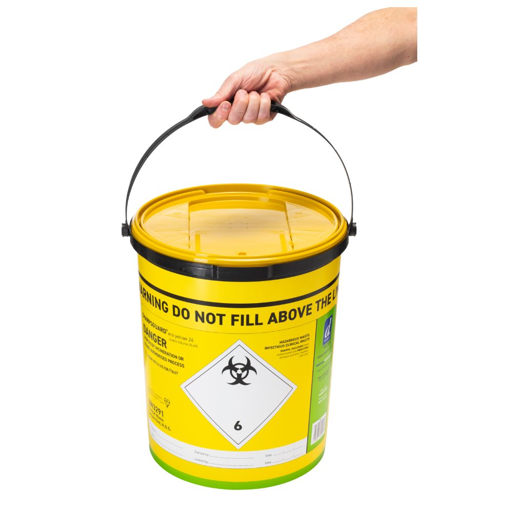 web DD475YLRN SHARPSGUARD® eco yellow 24 hand web DD475YLRN SHARPSGUARD® eco yellow 24 hand